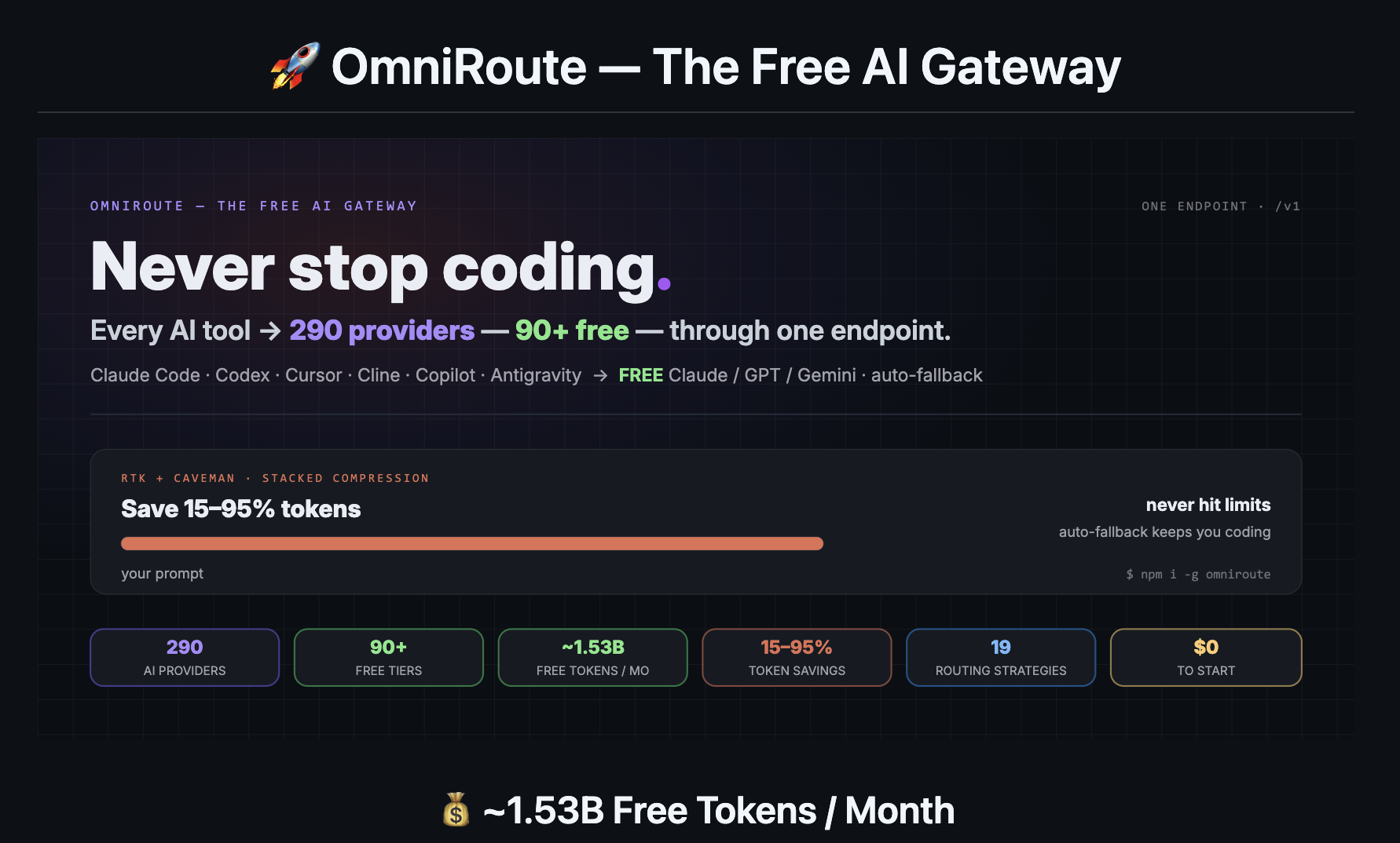 OmniRoute — Free AI Gateway